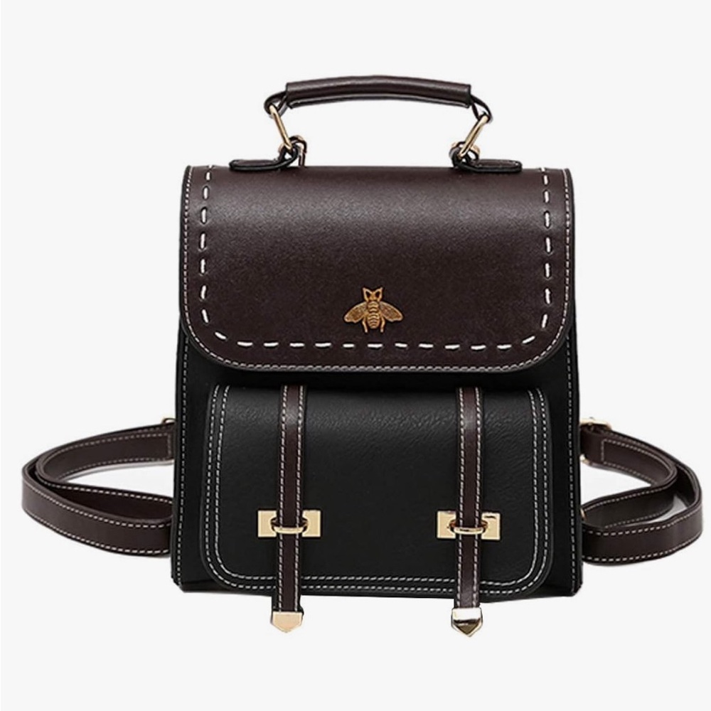 KOOIJNKO Women Small Fashion Backpack (New)